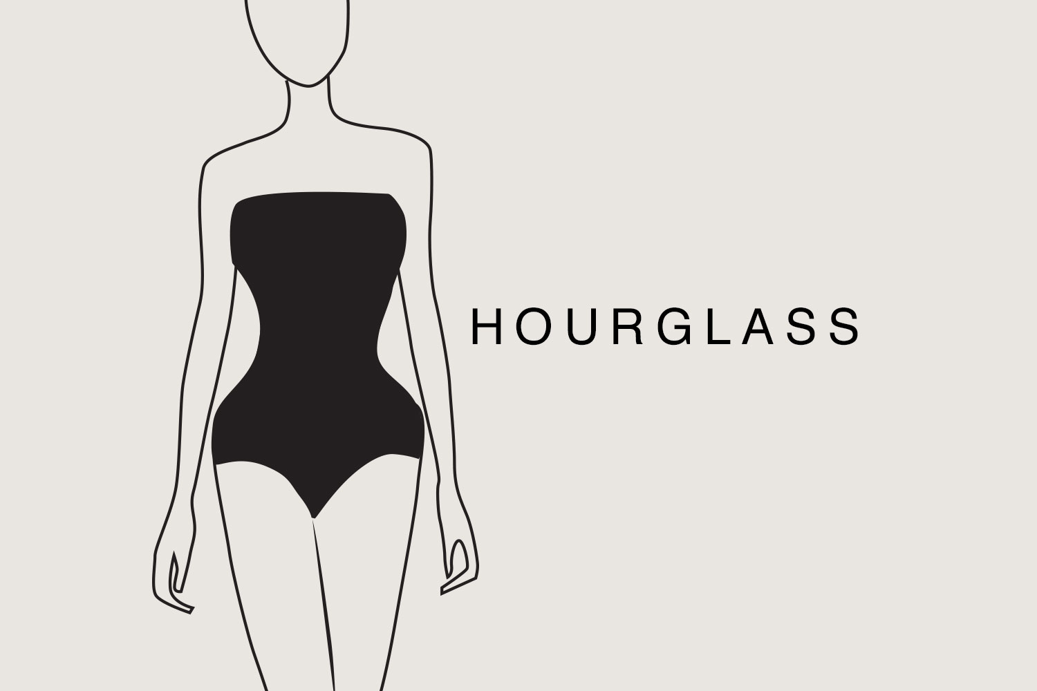 How to Draw A Perfect Hourglass Figure  Step by Step  Easy  Beginners   Using Basic Shapes  YouTube