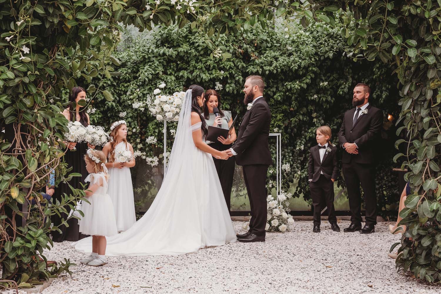 Dreamy Glasshouse Wedding at Black Walnut