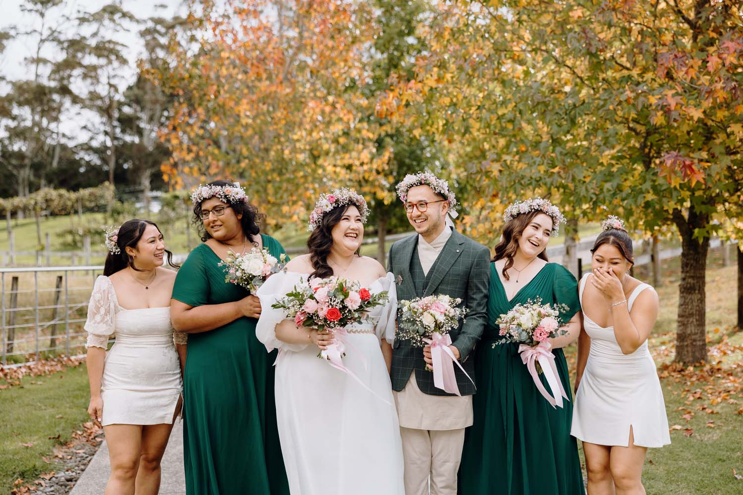 Idyllic Outdoor Wedding in Auckland