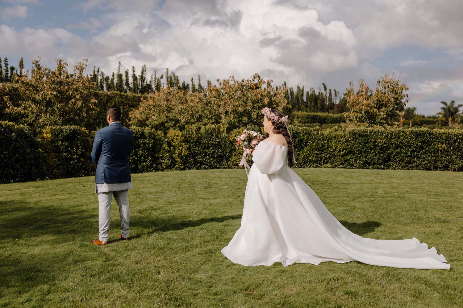 Idyllic Outdoor Wedding in Auckland