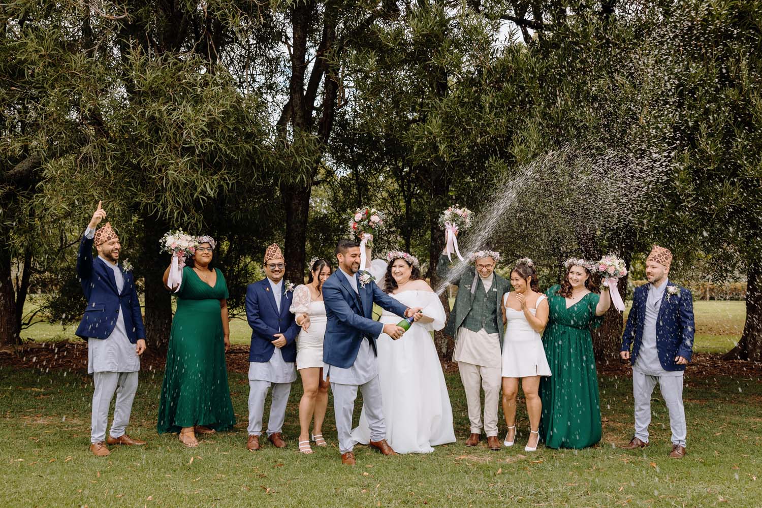 Idyllic Outdoor Wedding in Auckland