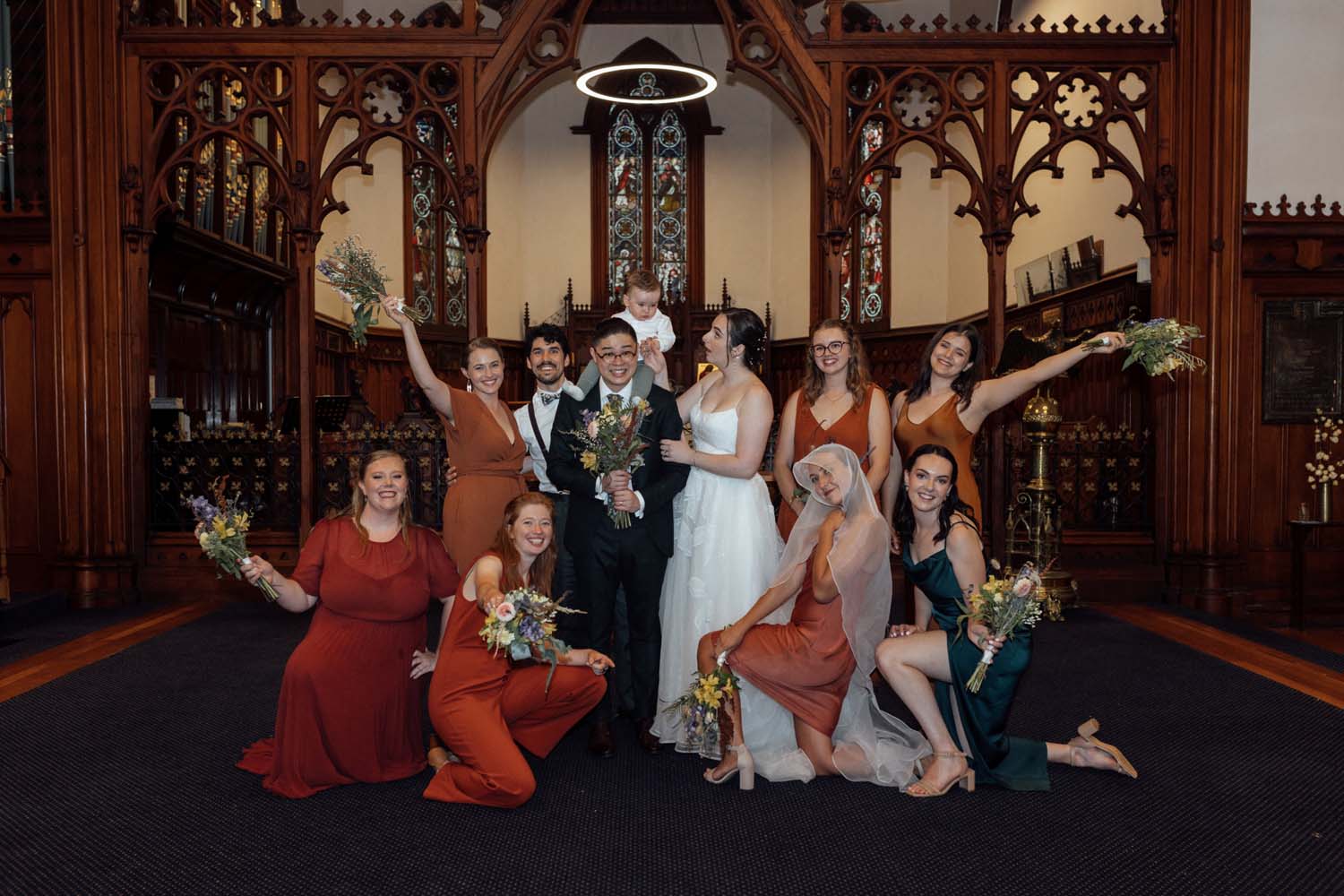 Joyful Wedding in Wellington