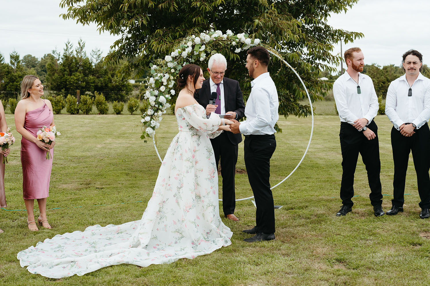 Fun Outdoor Wedding in Matangi