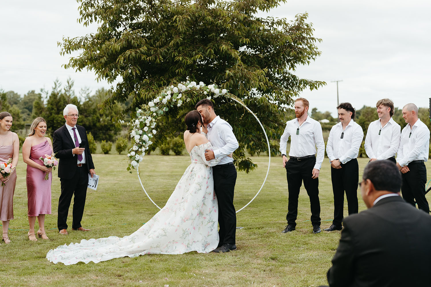 Fun Outdoor Wedding in Matangi