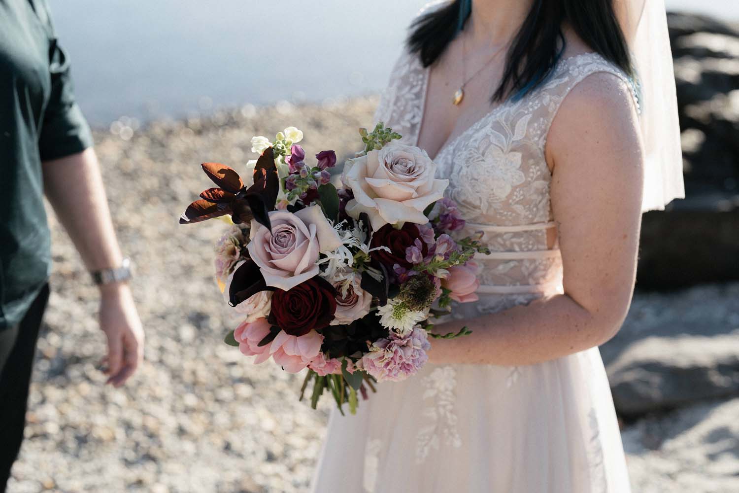 Intimate Elopement Wedding at Glendhu Bay