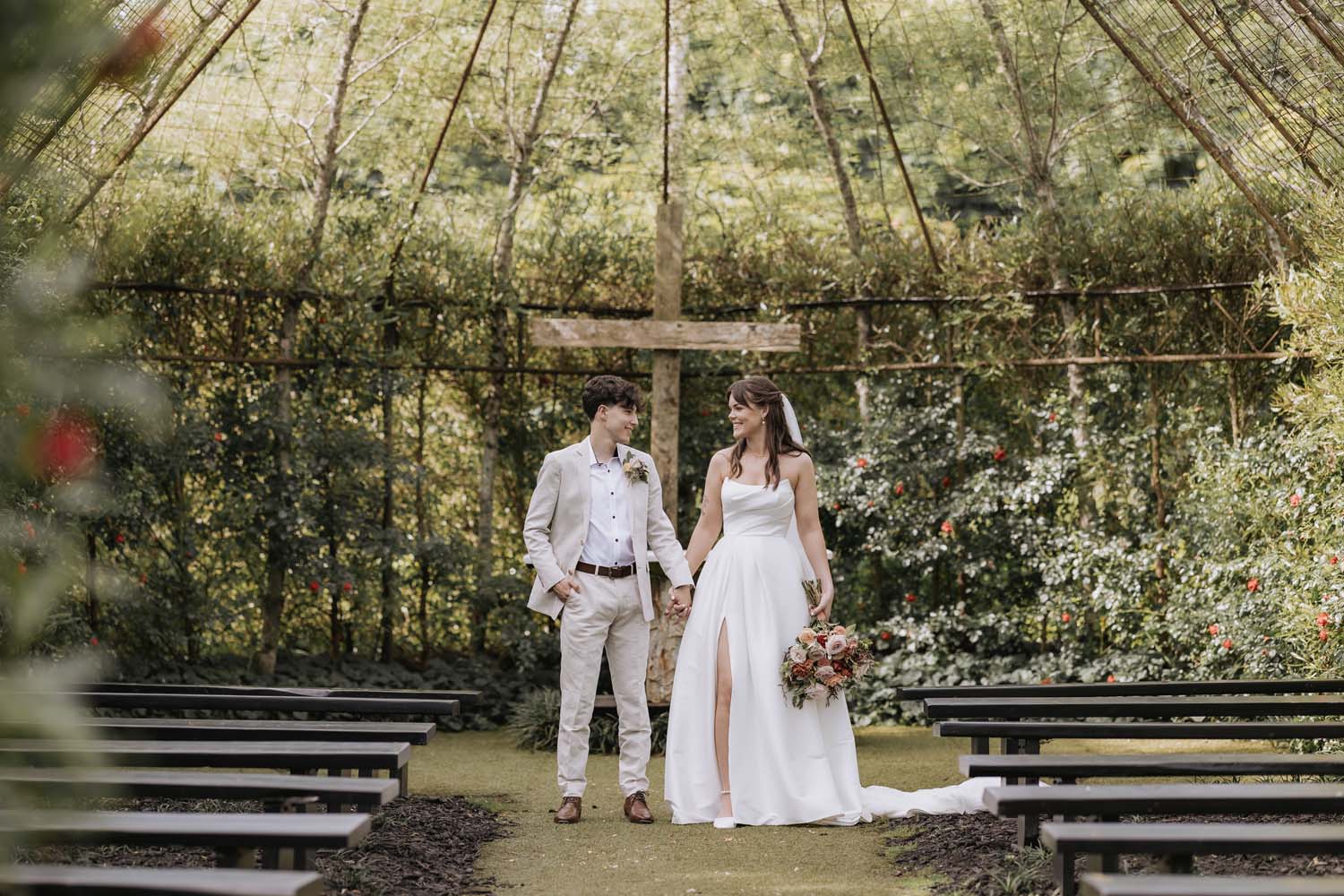 Captivating Garden Wedding at TreeChurch and Gardens