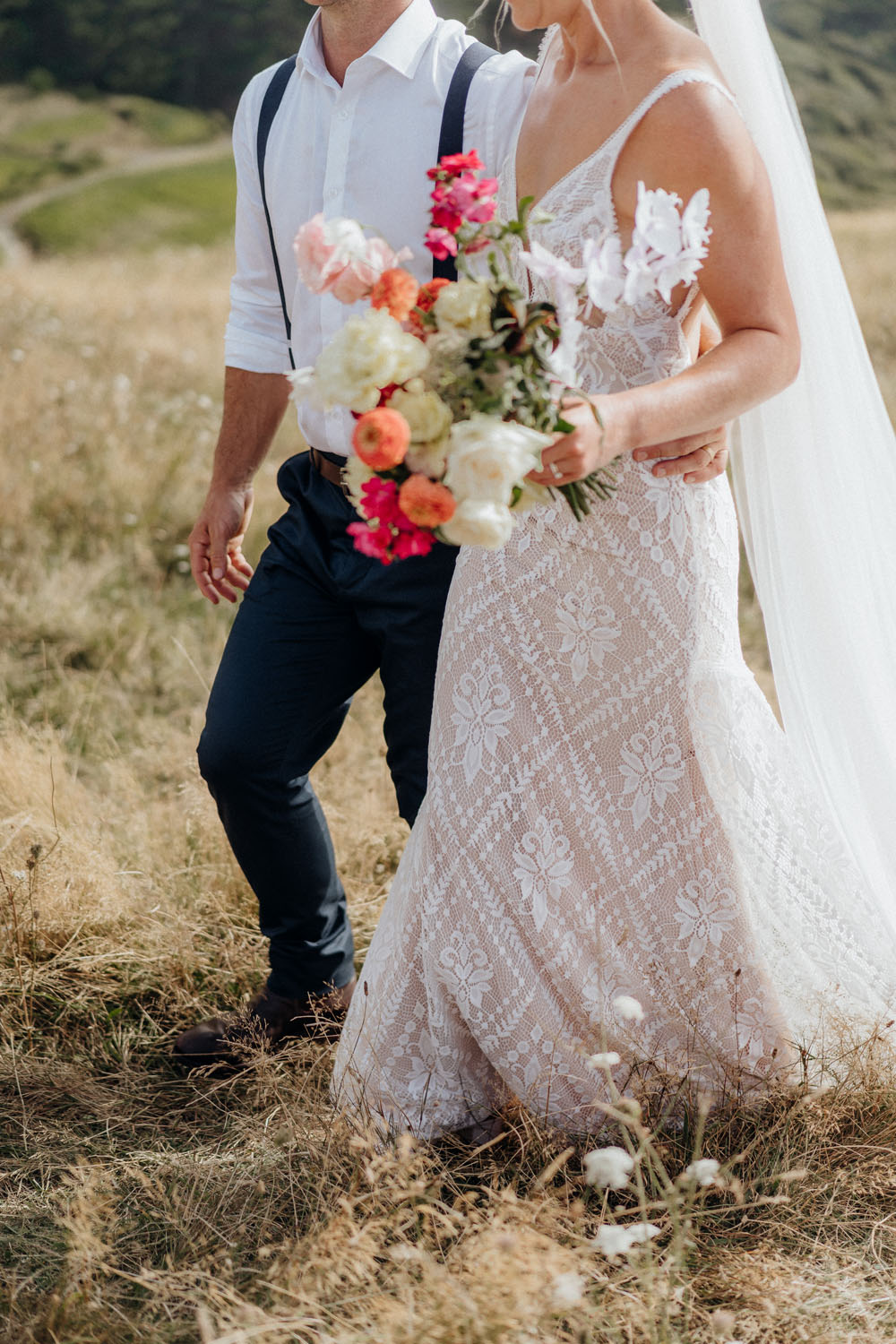 Relaxed and Fun Wedding in Raglan 