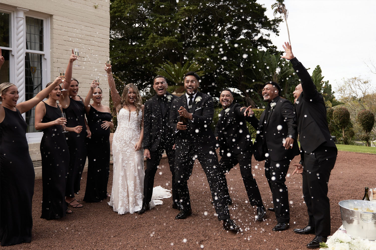 Captivating Estate Wedding at Puketutu Island Estate