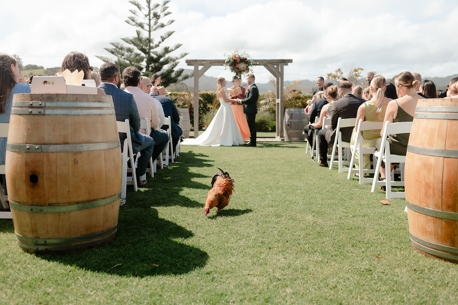 Joyful Outdoor Wedding at The Stables