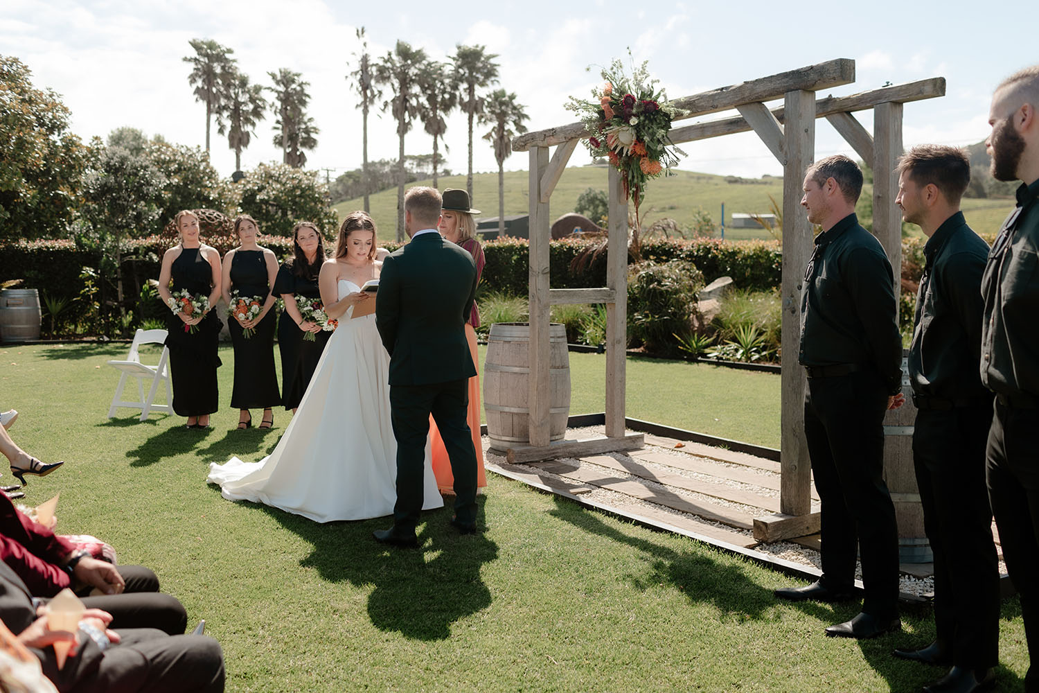 Joyful Outdoor Wedding at The Stables