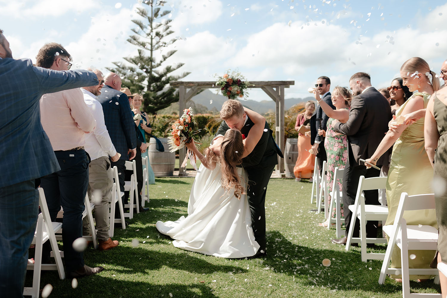 Joyful Outdoor Wedding at The Stables