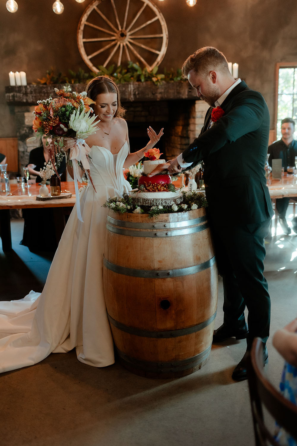 Joyful Outdoor Wedding at The Stables