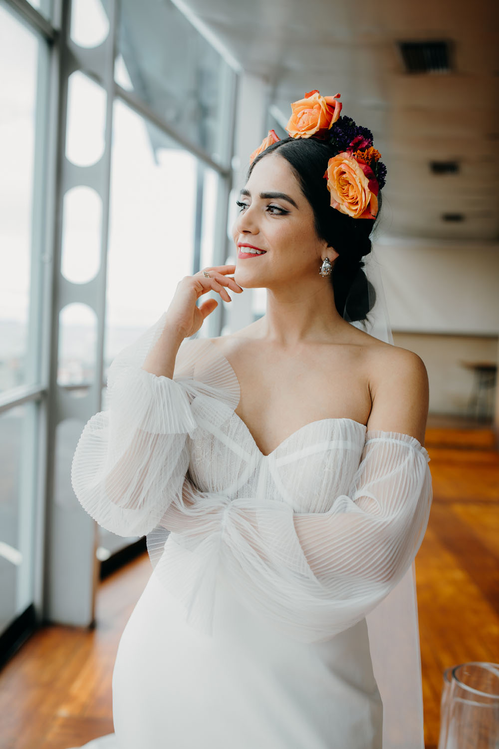 Echoes of Passion -  Frida Kahlo Inspired Styled Shoot