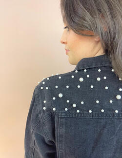 Pearl Jacket Black