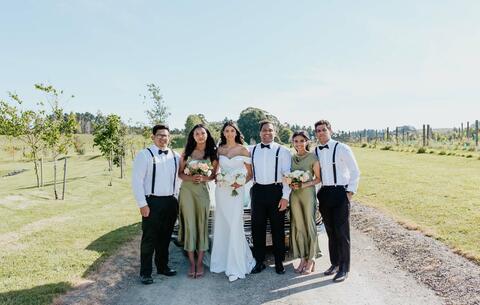 Scenic Vineyard Wedding at Turanga Creek